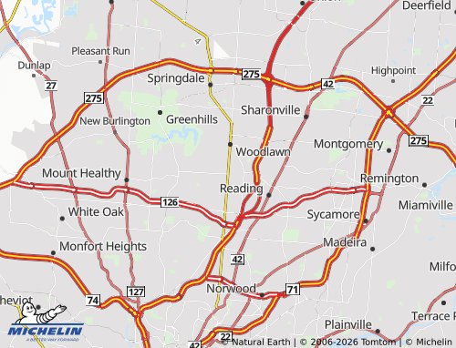 Mappa MICHELIN Wyoming - ViaMichelin