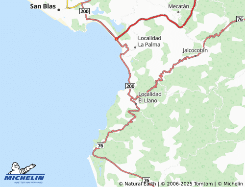 MICHELIN Localidad Santa Cruz map - ViaMichelin