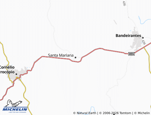 Mappa MICHELIN Santa Mariana - ViaMichelin