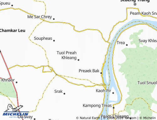 Mapa MICHELIN Tuol Preah Khleang - ViaMichelin