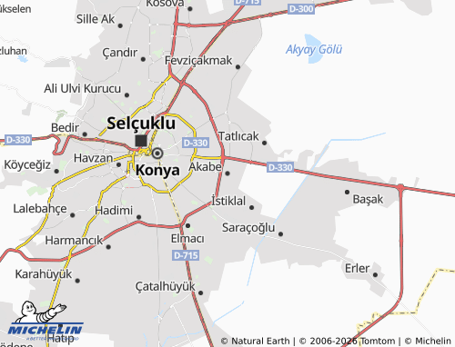Mappa MICHELIN Akabe - ViaMichelin