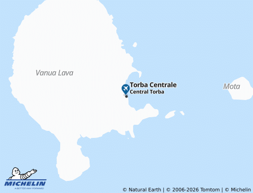 MICHELIN-Landkarte Central Torba - ViaMichelin