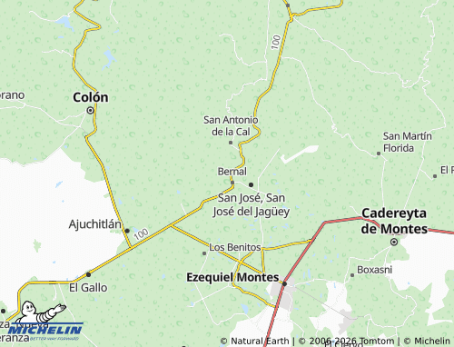 Carte MICHELIN La Fuente - ViaMichelin