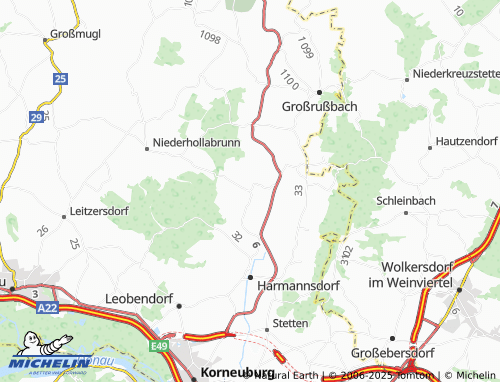 Carte MICHELIN Obergänserndorf - ViaMichelin