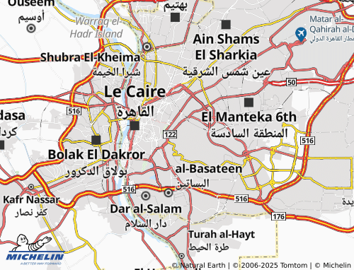 MICHELIN El Maadasa map - ViaMichelin