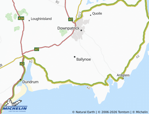 MICHELIN Ballynoe map - ViaMichelin