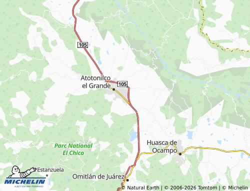 Carte MICHELIN Las Flores - ViaMichelin