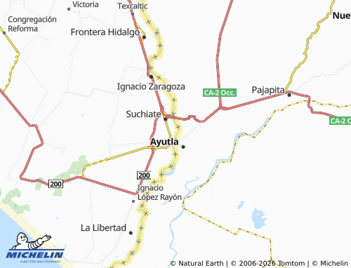 Mapa MICHELIN El Paraíso - ViaMichelin