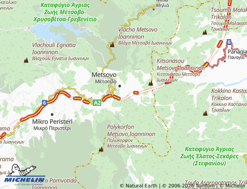 MICHELIN Anilio map - ViaMichelin