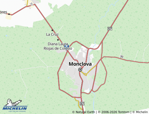 Mappa MICHELIN Elsa Hernández - ViaMichelin
