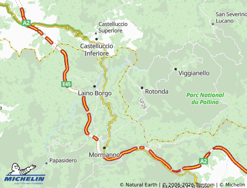 Carte MICHELIN Spinazzo - ViaMichelin