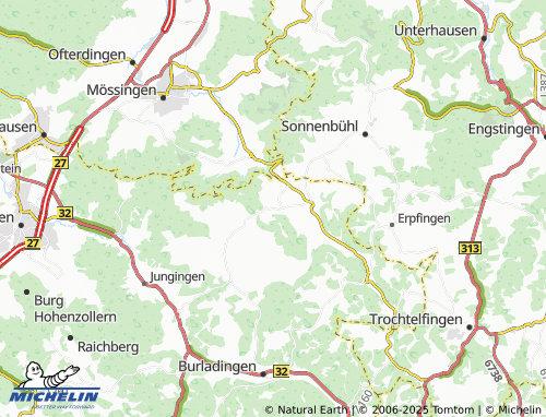 MICHELIN-Landkarte Salmendingen - ViaMichelin