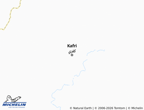 MICHELIN Kifri map - ViaMichelin