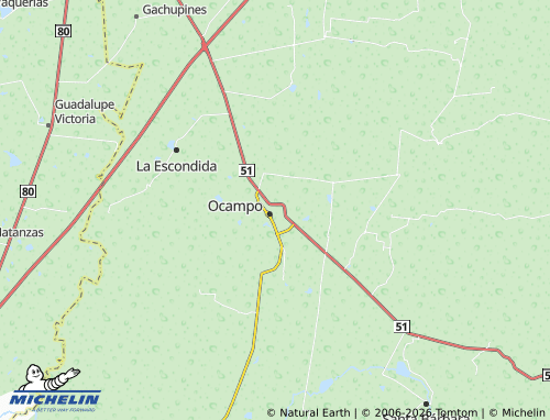 MICHELIN Centro map - ViaMichelin
