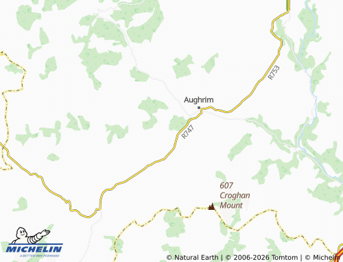 Carte MICHELIN Annacurragh - ViaMichelin