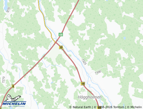MICHELIN-Landkarte Gränden - ViaMichelin
