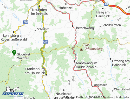 Carte MICHELIN Hinterschlagen - ViaMichelin