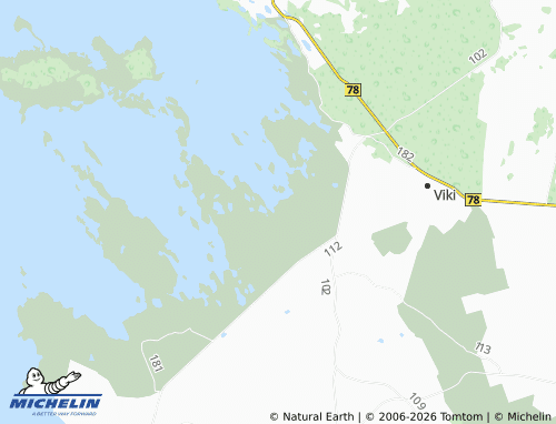 Kaart MICHELIN Kiirassaare - ViaMichelin