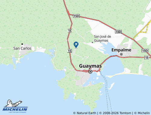 MICHELIN El Diamante 1 map - ViaMichelin