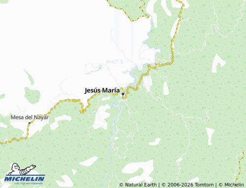 Mapa MICHELIN Jesús María - ViaMichelin