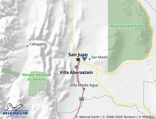 Mapa MICHELIN San Juan - ViaMichelin