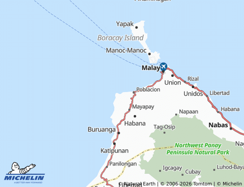MICHELIN Naasug map - ViaMichelin