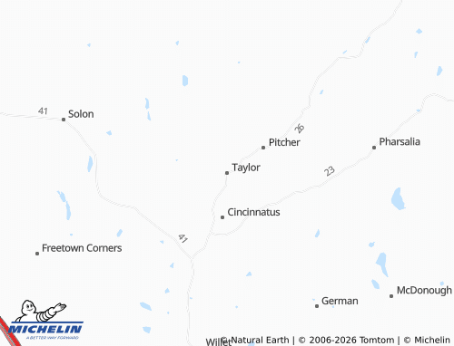 Mapa MICHELIN Taylor - ViaMichelin