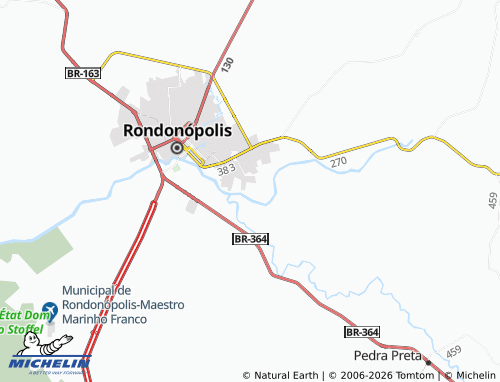 MICHELIN Sítio Farias map - ViaMichelin