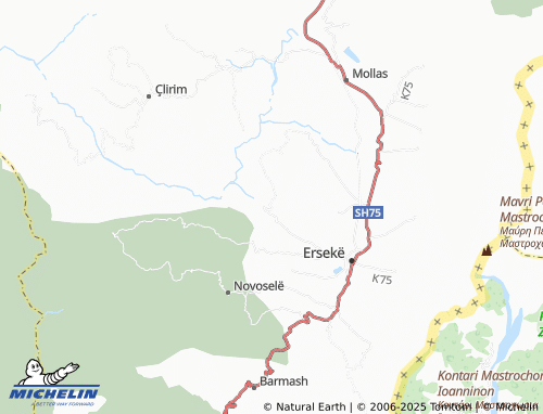 Carte MICHELIN Gostivisht - ViaMichelin