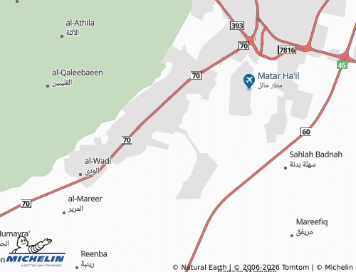 Carte MICHELIN Qafar - ViaMichelin