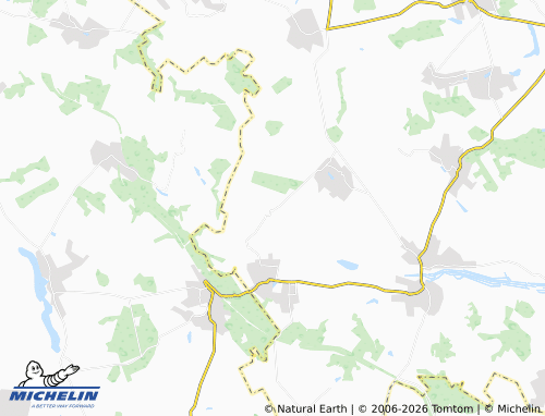 Mappa MICHELIN Kobeletske - ViaMichelin