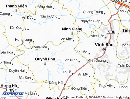 MICHELIN An Hiệp map - ViaMichelin