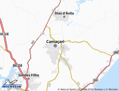 Mappa MICHELIN Novo Horizonte - ViaMichelin