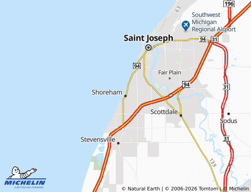 Mappa MICHELIN Shoreham - ViaMichelin