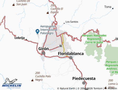 Mappa MICHELIN Colombia - ViaMichelin