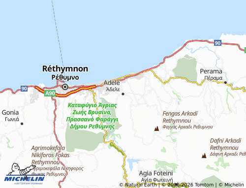Mappa MICHELIN Adele - ViaMichelin