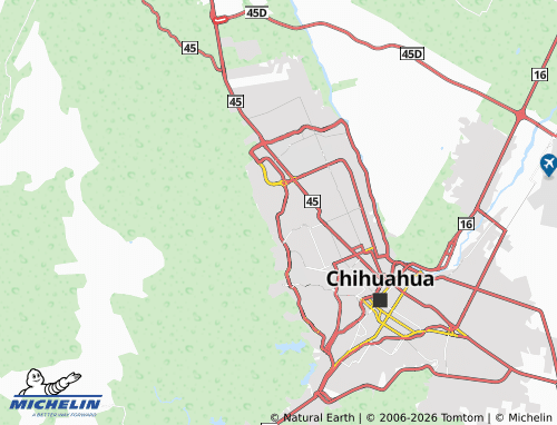 Mappa MICHELIN Óscar Flores - ViaMichelin