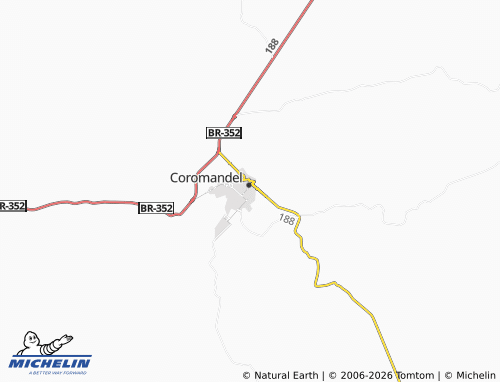 Carte MICHELIN Mangabeiras - ViaMichelin