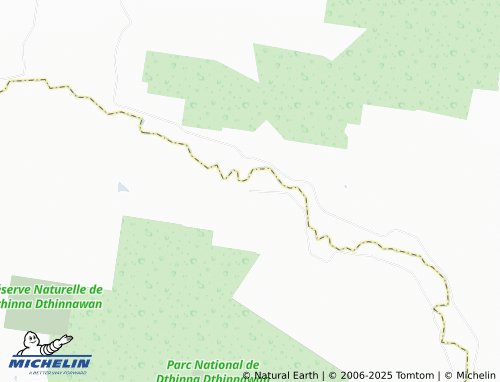 MICHELIN Camp Creek map - ViaMichelin