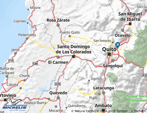 Mapa MICHELIN Santo Domingo - ViaMichelin