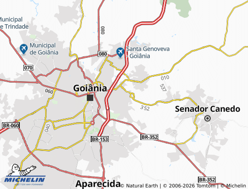 Mapa MICHELIN Chácaras Botofogo Um - ViaMichelin