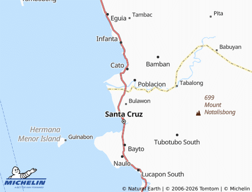 MICHELIN Pamonoran map - ViaMichelin