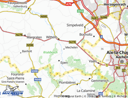 MICHELIN Mechelen map - ViaMichelin