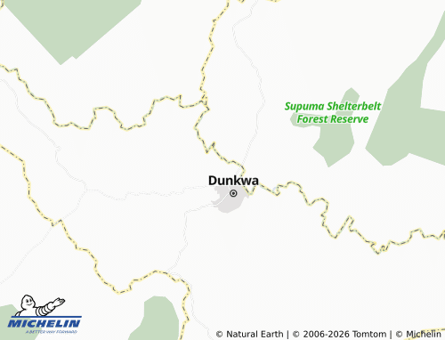 MICHELIN Abesiwa map - ViaMichelin