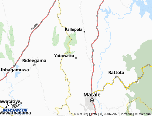Mappa MICHELIN Yatawatta - ViaMichelin