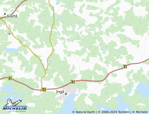 Carte MICHELIN Täkter - ViaMichelin
