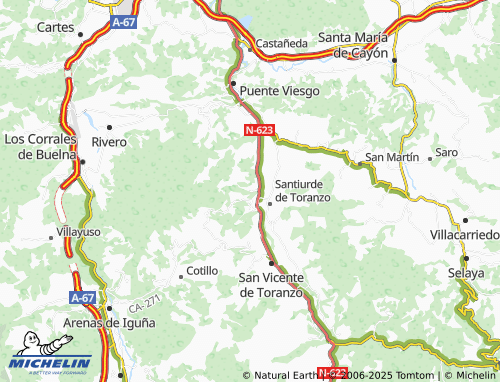 MICHELIN Prases map - ViaMichelin
