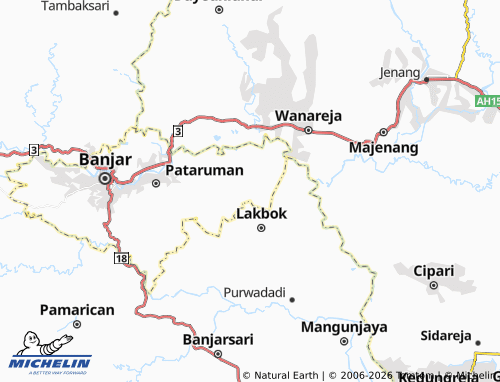 Carte MICHELIN Muktisari - ViaMichelin
