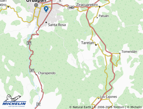 Mappa MICHELIN San Marcos - ViaMichelin