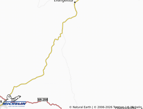 Mapa MICHELIN Correntinho - ViaMichelin